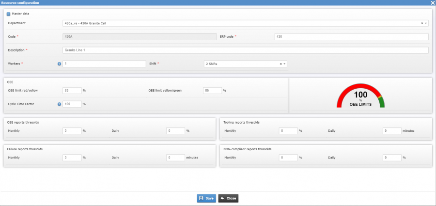 Editing line Editing line