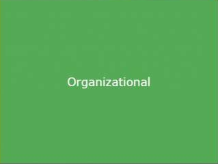 Organizational Organizational