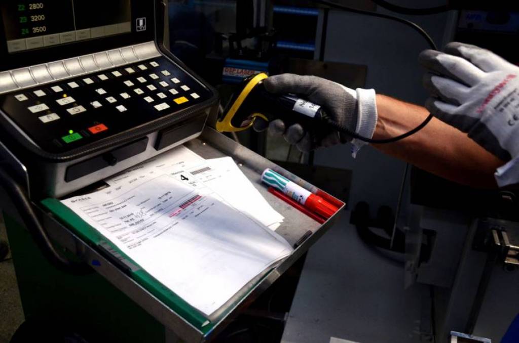 The barcode reader The barcode reader